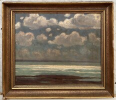 Bosznay István : Felhős Balaton