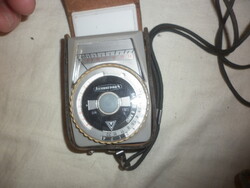 Régi szovjet leningrád fényképezőgép fénymérő