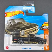 Hot Wheels - '67 Chevy C10 - HW Hot Trucks 2/10 - Black Edition