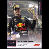Topps NOW Formula 1 - #080 - Max Verstappen - 2021 FIA Formula 1 Driver’s World Champion