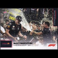 Topps NOW Formula 1 - #083 Max Verstappen - Celebrating with the team