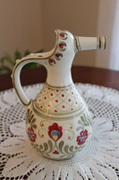 Zsolnay körbélyegzős Nikelszky Géza kiöntő