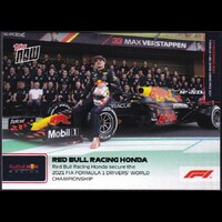 Topps NOW Formula 1 - #085 Red Bull Racing Honda - Red Bull Racing secure the FIA Driver’s Championship