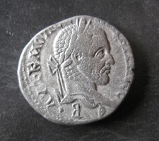 MACRINUS Ezüst Tetradrachma, Emesa - 12,23 gr/25 mm