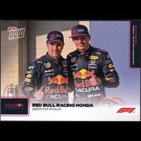 Topps NOW Formula 1 - #065 Red Bull Racing Honda - 200th F1 Podium