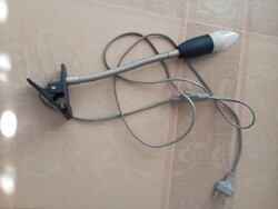 Massive csíptetős olvasólámpa eladó! Retro!