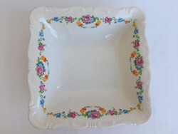 Zsolnay barokk pajzspecsetes koretes tal