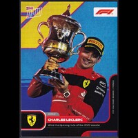 Topps NOW Formula 1 - #001 Charles Leclerc - Wins the opening race of the 2022 season