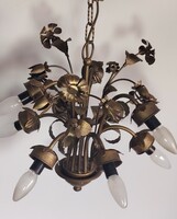 Antik kovácsoltvas mennyezeti lámpa 1930 ALKUDHATÓ