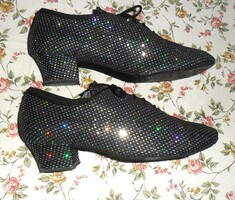 Diamant Dance Shoes Model 140-034-183-A női tánccipő 37-37.5-ös.Csillámos vászon!