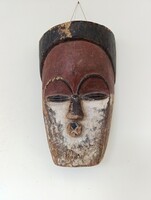 Antik afrikai maszk Vuvi népcsoport Kongó Africká maska afrikanische Maske A3 615 3215