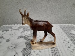 Meseszép Fasold&Stauch Német kecske porcelán