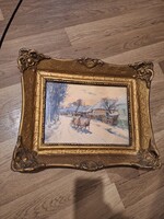 Zórád Ernő : Lovasfogat Wallburg Egon