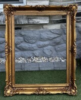 Antik, széles , festmény vagy tükör keret ( 61x81cm)