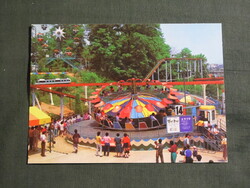 Képeslap,Ázsia,Dél-Korea,Seoul,Szöul,vidámpark,játszótér látkép,részlet, 1988-