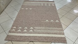 4070 Kétoldalas Berber Kelim Kilim 100% Gyapjú Kézi Gyapjú Szőnyeg 165X240CM