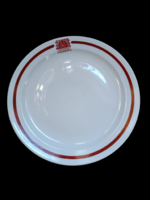 Zsolnay - Dunakapu Étterem Tányér - Utasellàtó