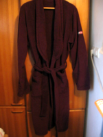 Cherry burgundy uxl artic fleece quality fleece robe xl