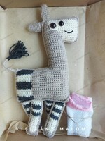 Horgolt okapi
