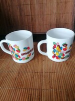 Smarties Disney arcopal bögre 1991 gyüjtői darabok