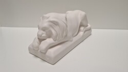 Zsolnay Fehér Oroszlán