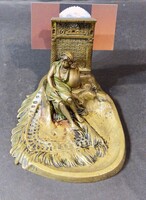 Bergmann bronz névjegytartó