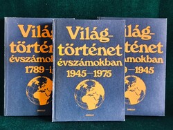 Világtörténet évszámokban I-III.