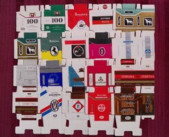 71 FÉLE RÉGI MAGYAR CIGARETTA CSOMAGOLÁS NYOMDAI ÁLLAPOTBAN!