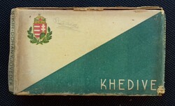 KHEDIVE CIGARETTA DOBOZA 1935.