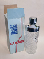 Vintage, retro Campari shaker eredeti dobozában, sosem használt, újszerű állapotban (1980-as évek)