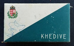 KHEDIVE CIGARETTA DOBOZA 1935.
