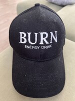 BURN Fekete Baseball sapka UNISEX Új