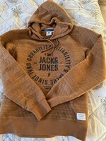 JACK&JONES  fiú/férfi hosszú ujjú kapucnis pulóver, M