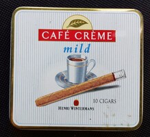 CAFÉ CREME SZIVARKA DOBOZA 3 SZÁLLAL