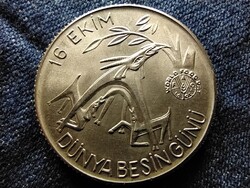 Törökország FAO .925 Ezüst 1500 Líra 1982