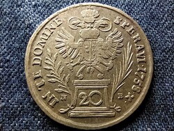 Német-Római Birodalom I. (Lotaringiai) Ferenc (1745-1765) .583 Ezüst 20 Krajcár 1758