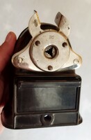 Régi bakelit asztali ceruza hegyező