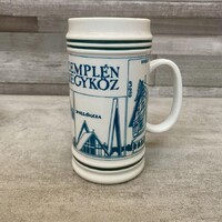 Hollóháza Hungary Zemplén Hegyköz porcelán korsó