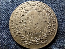 Német Államok Brandenburg-Bayreuth III. Frigyes ezüst 20 krajcár 1762