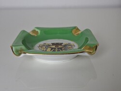 Aranyozott München címeres címeres jelzett porcelán hamutál