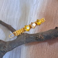 Aranyozott  Cirkon  sáldísz 3 cm-es meseszép