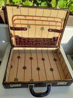 Krokodilbőr férfi aktatáska eladó