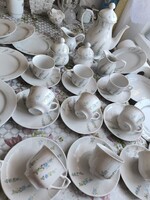 Német porcelán Fena Porzellan kávéskészlet 12 személyes eladó!