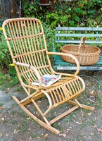 Rattan hintaszék szék