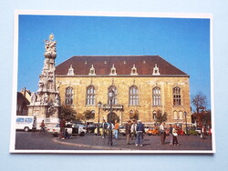 Képeslap (67) - Budapest - Szentháromság szobor 1990-es évek - (Foto: Huber Pál)