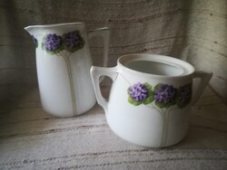 Porcelán /Bavaria / kiöntő+cukortartó