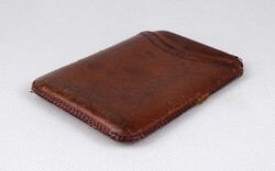 1W977 Valódi bőr irattárca, pénztárca 12 x 9 cm