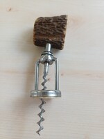 Vintage szarvasagancs dugóhúzó