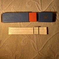 Retro orosz logarléc eredeti tokjában 14,5 cm  -  70-es évekből