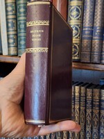 1973-számozott  1121/1500 bőrkotéses bibliofil  MAGYAR HELIKON-HEINRICH HEINE VERSEI-